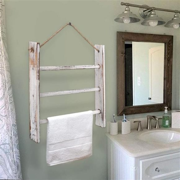 New Ladder Hand Towel Rack for Bathroom - Picture 1 of 3